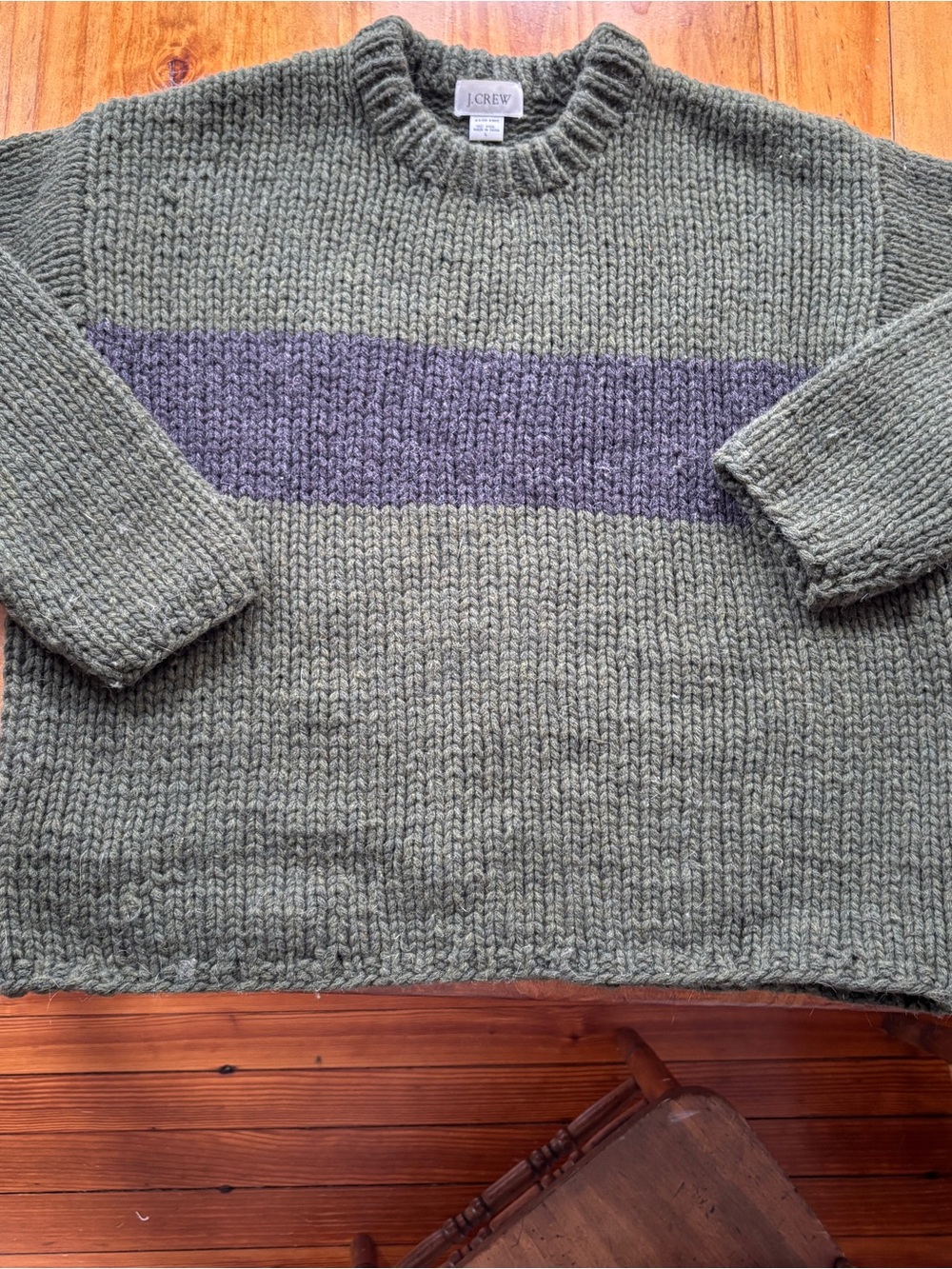 J. Crew Vintage 90’s Handknit Wool Sweater